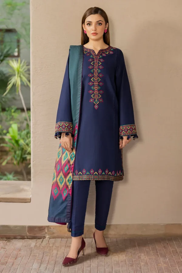 Jazmin Embroidered Khaddar RTW-1132