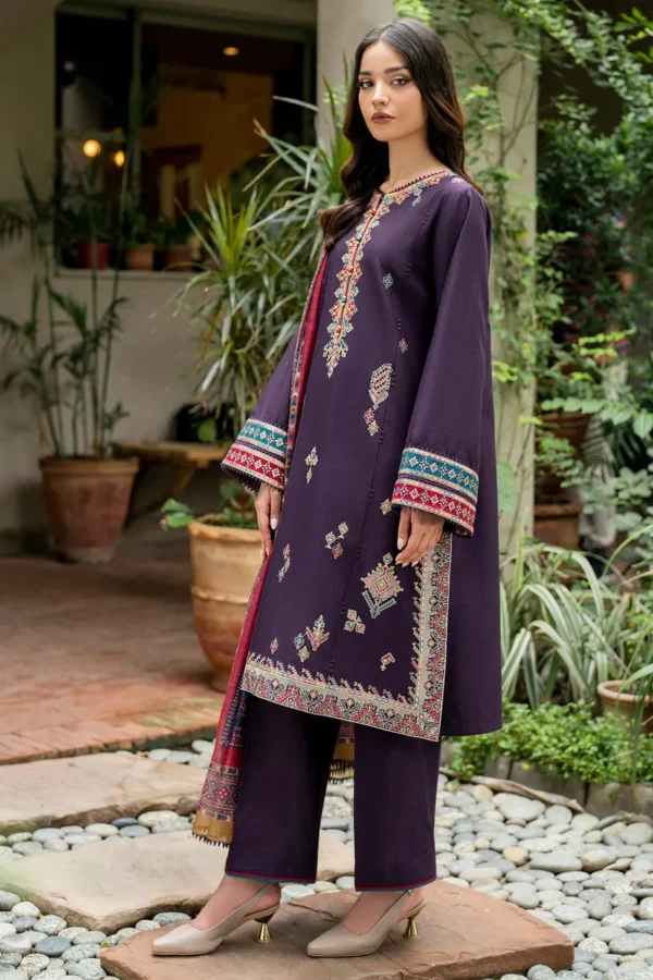 Jazmin Embroidered Khaddar RTW-1128