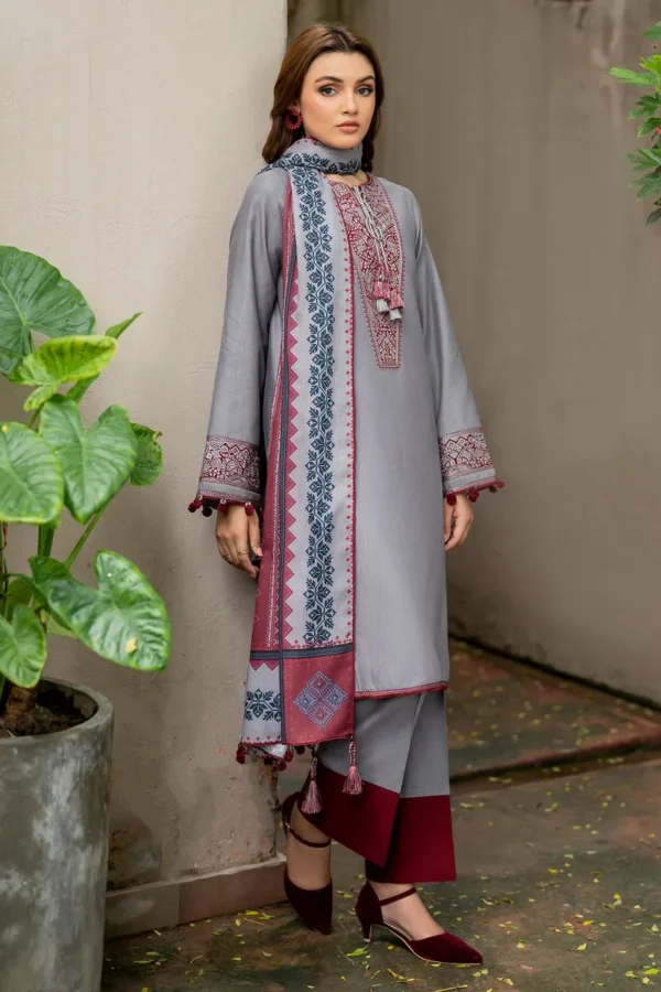 Jazmin Embroidered Khaddar RTW-1129