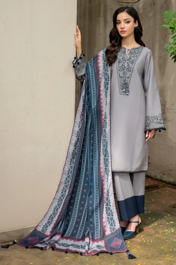 Jazmin Embroidered Khaddar RTW-1130