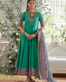 Ilyana Sea Green Kalidaar Farah Talib Aziz