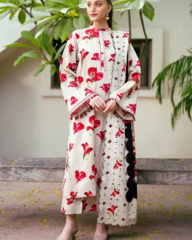 Baroque Unstitched Embroidered Viscose UF-773