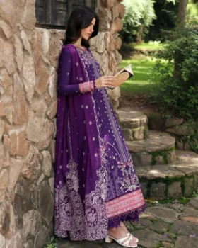 Qalamkar Qlinekari Linen By LM-15 EIMERA