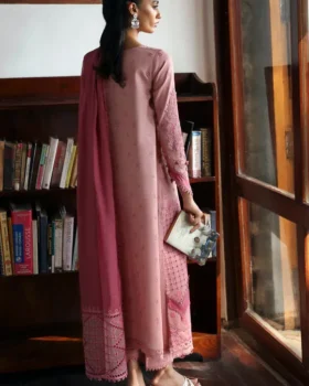 Qalamkar Qlinekari Linen By LM-12 KEIRA
