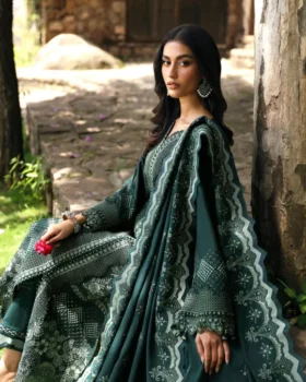 Qalamkar Qlinekari Linen By LM-05 AILIS