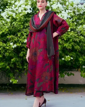 Baroque Unstitched Embroidered Viscose UF-782