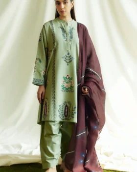 Zara Shahjahan Coco Winter 24 By Pearl-3B