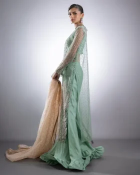 Zainab Chottani Eternite Luxe Formals Blue Serenity