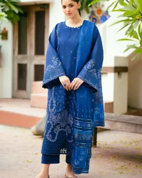 Baroque Unstitched Embroidered Viscose UF-774