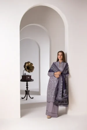 Sobia Nazir Design 4B Winter Shawl 2024