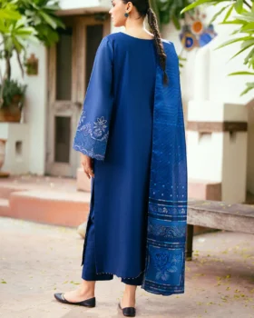 Baroque Unstitched Embroidered Viscose UF-774