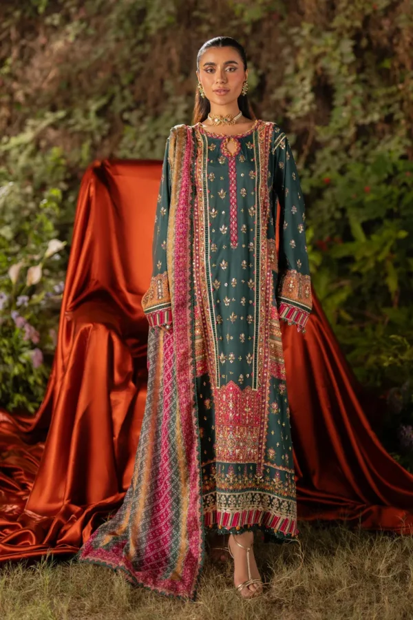 Qalamkar Luxe Silk 24 UA-02 NINA