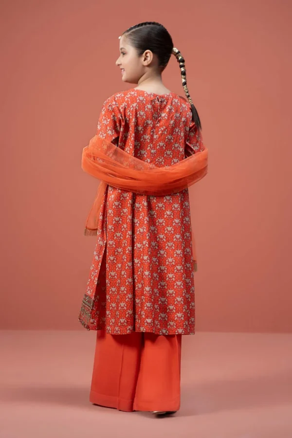 Maria B Kids Printed Linen Suit | MKD-W24-16