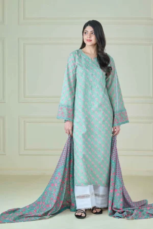 Agha Noor Pure Printed Cambric Suit KJ-4306