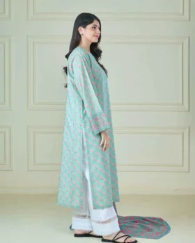 Agha Noor Pure Printed Cambric Suit KJ-4306