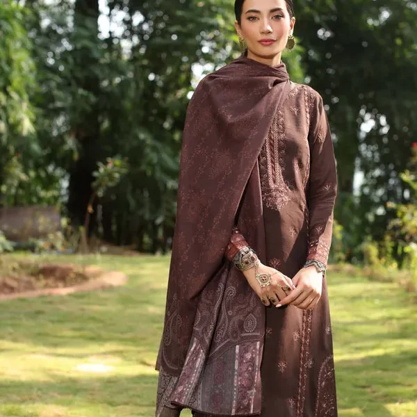 Noor By Saadia Asad Winter Shawl D4