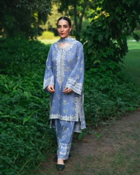 Agha Noor Digital Printed Cambric Suit FF-2212