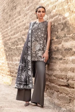 Maria B M Prints Printed Linen Suit | MPT-2408-B