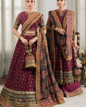 Baroque Chantelle Embroidered Chiffon CH12-03