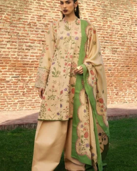 Zara Shahjahan Winter Unstitched 24 Negah-D3