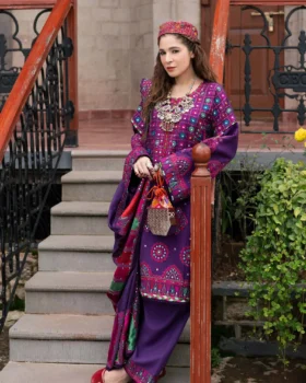 Maryam Hussain Winter Shawl 24 By Plum