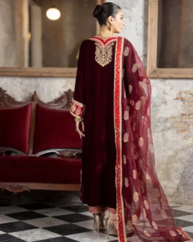 Zainab Chottani Velvet Unstitched 24 By Neesa