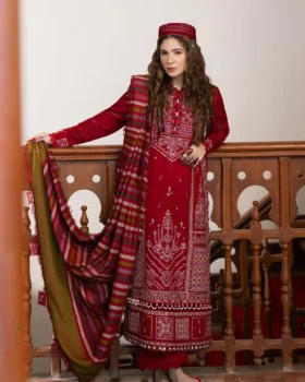 Maryam Hussain Winter Shawl 24 By Rose