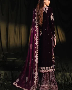 Qalamkar Velvet Edit By BK-01 AMANI