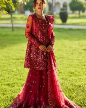 Qalamkar Shadmani Luxury Formals Nurah SH-07