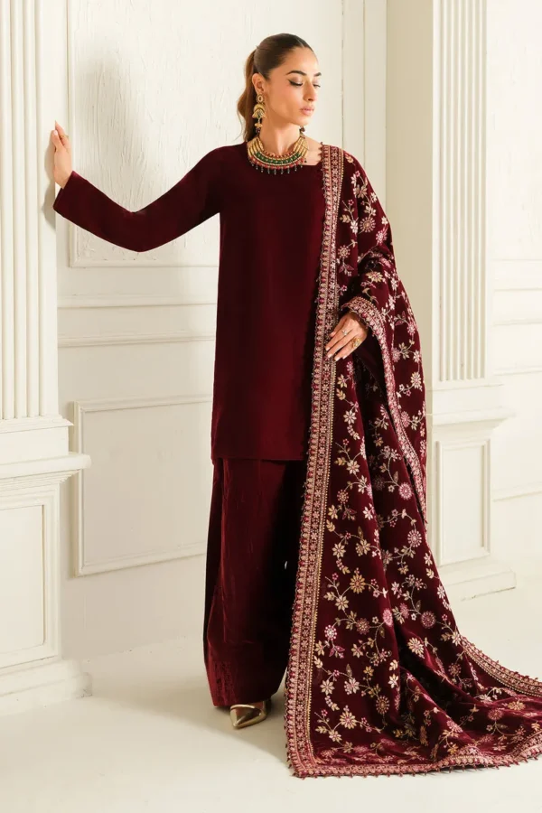 Baroque Solid Velvet Suit PR-1013