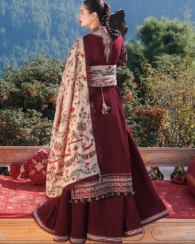 Hussain Rehar Winter Shawl By Zaran