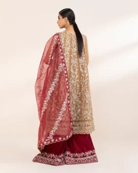 Sapphire Festive 3 Piece - Embroidered Organza Suit