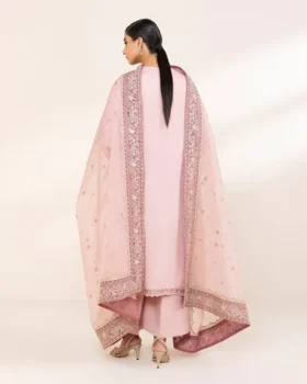 Sapphire Festive 3 Piece - Embroidered Raw Silk Suit