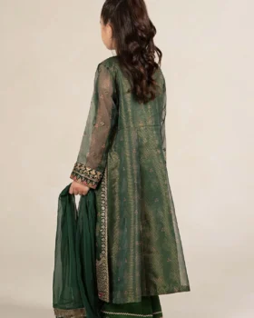 Maria B Kids Embroidered Cotton Net Suit | MKS-W24-01