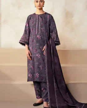 Baroque Embroidered Khaddar SF-4026