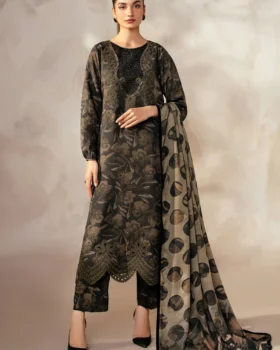Baroque Embroidered Khaddar SF-4030