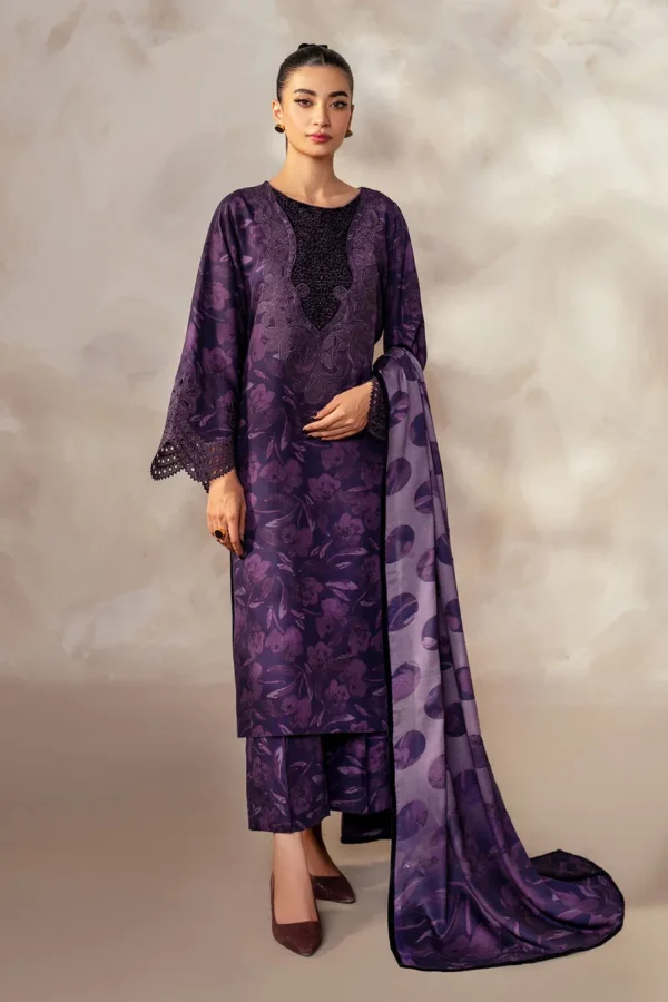 Baroque Embroidered Khaddar SF-4031