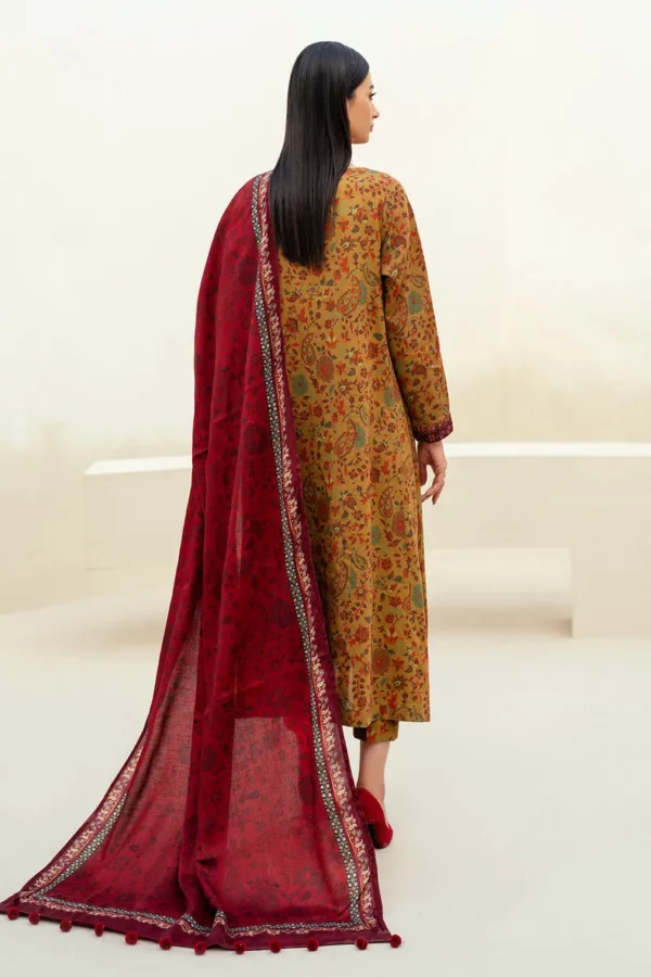 Baroque Embroidered Khaddar SF-4021