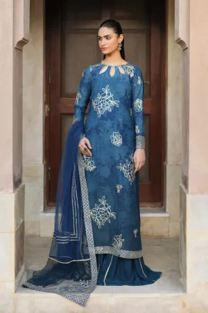 Iznik Bandhani UE-331 Embroidered Chiffon