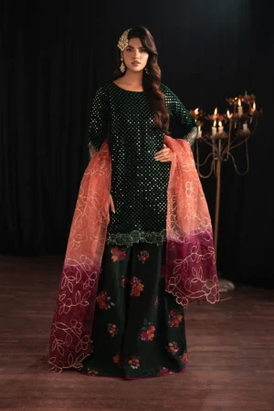 IV-53 Embroidered Velvet | Iznik