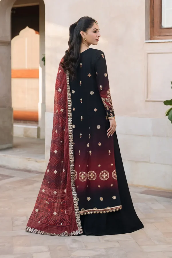 Iznik Bandhani UE-330 Embroidered Chiffon