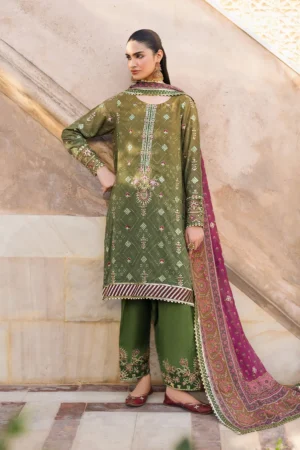 Iznik Bandhani UE-329 Embroidered Chiffon