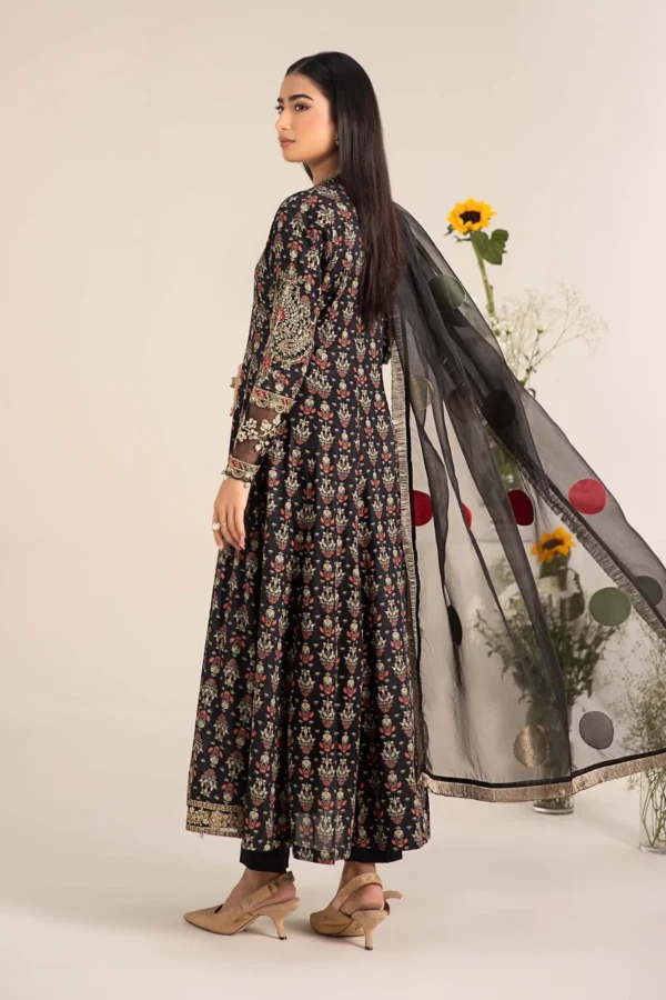 Maria B Embroidered Lawn Suit | DW-EF25-54