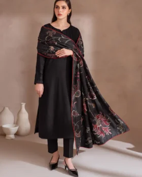UE-364 Embroidered Khaddar | Iznik