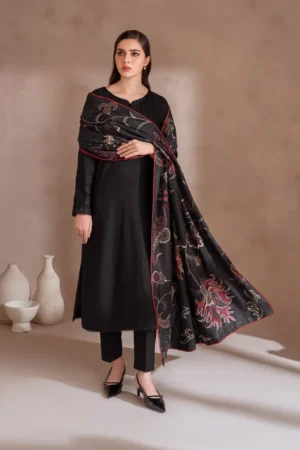 UE-364 Embroidered Khaddar | Iznik