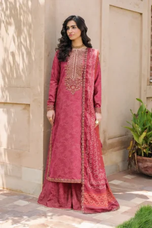 Iznik Bandhani UE-336 Embroidered Chiffon