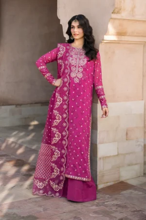 Iznik Bandhani UE-326 Embroidered Chiffon