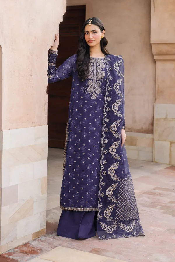 Iznik Bandhani UE-325 Embroidered Chiffon