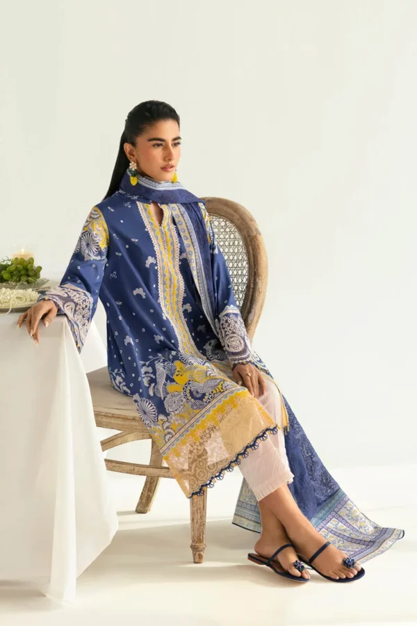 Qalamkar Q Prints 2025 | PQ-02 Hina