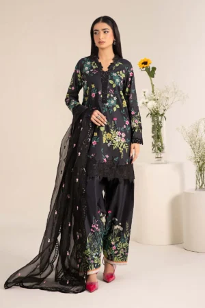 Maria B Printed Lawn Suit | DW-EF25-27